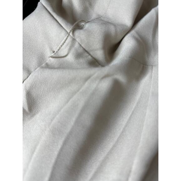 Halogen Jumpsuit Sleeveless Surplice V-Neck Tapered Leg Oxford Tan NWT 3X - Picture 6 of 10